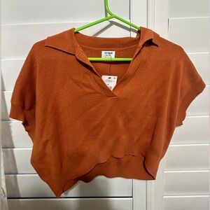 NWT cotton on crop top